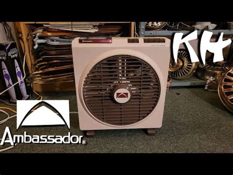 ambassador metal box fan|Ambassador (Kuo.